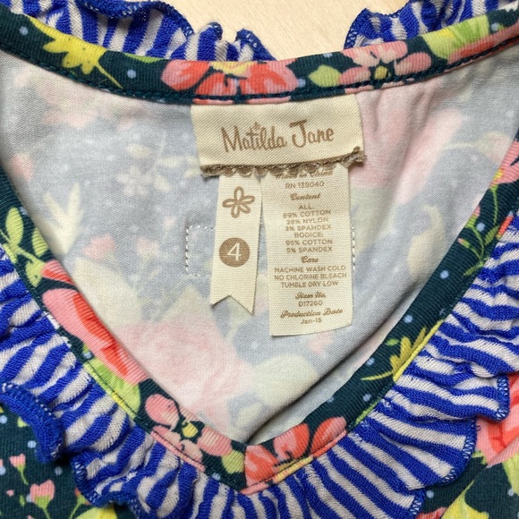 Matilda Jane Dress- Size 4 - Picture 5 of 6